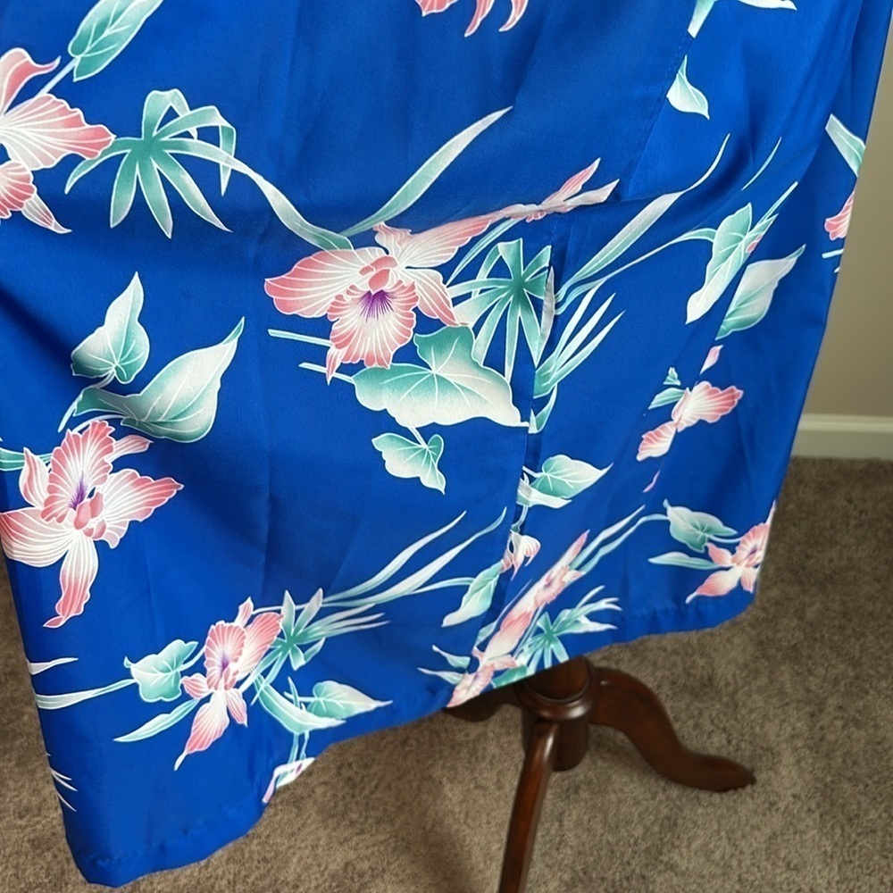 Vintage Kailua Sportswear Hawaiian Sleeveless Floral Dress Size 2XL GUC - Picture 14 of 17
